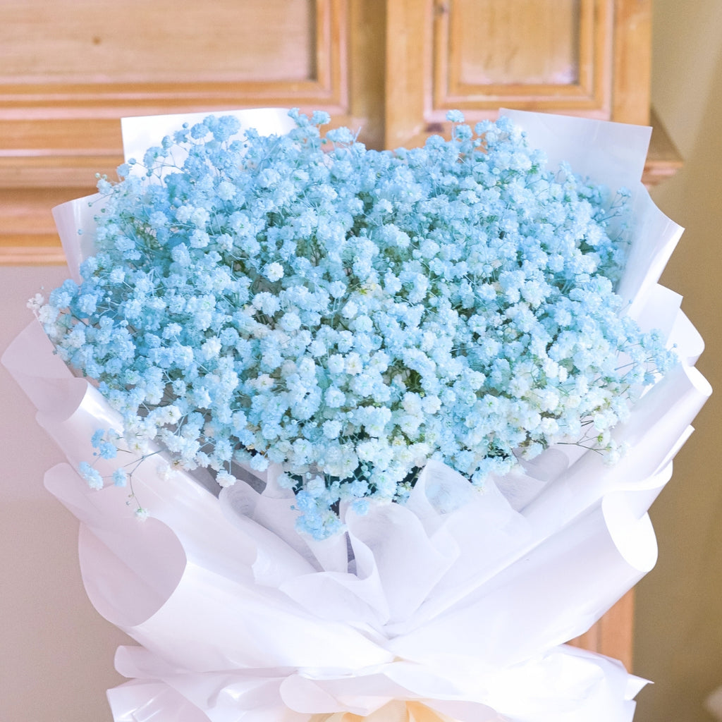 Baby Breeze Baby Breath Hand Bouquet image 7