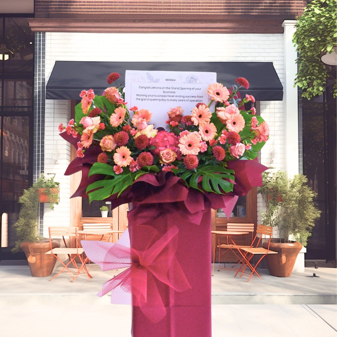 Scarlet Radiance | Business Opening Stand image 2