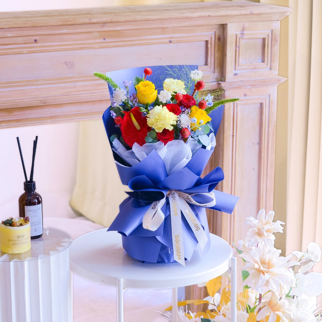 Rouge Theory Hand Bouquet image 10