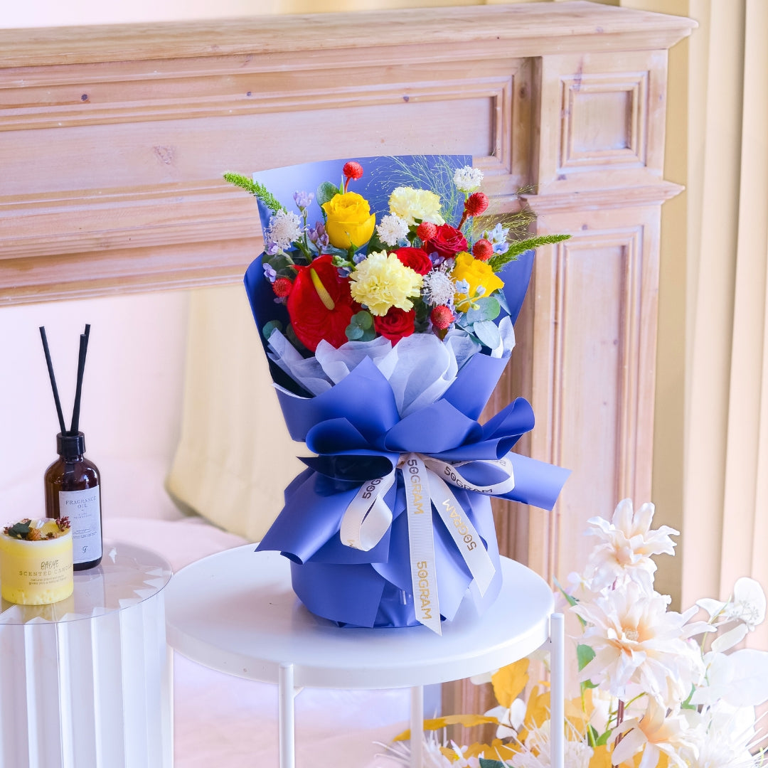 Rouge Theory Hand Bouquet image 10