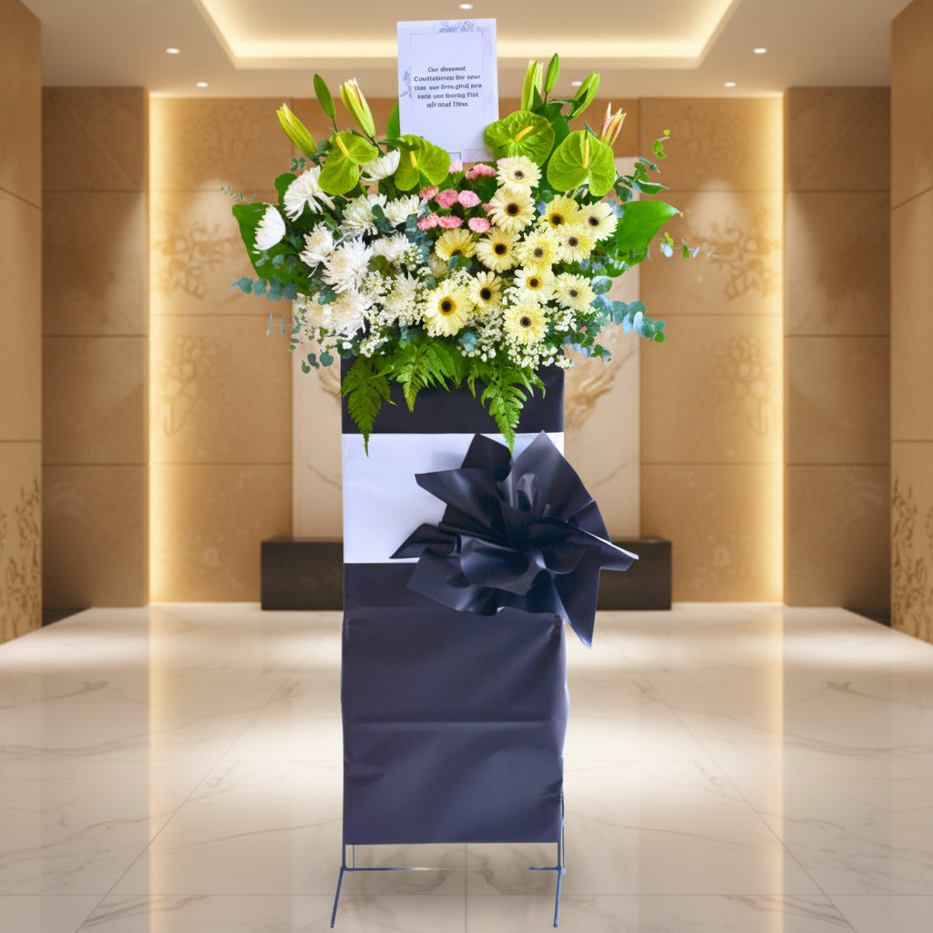 Luminous Memories | Condolences Flower Stand image 1