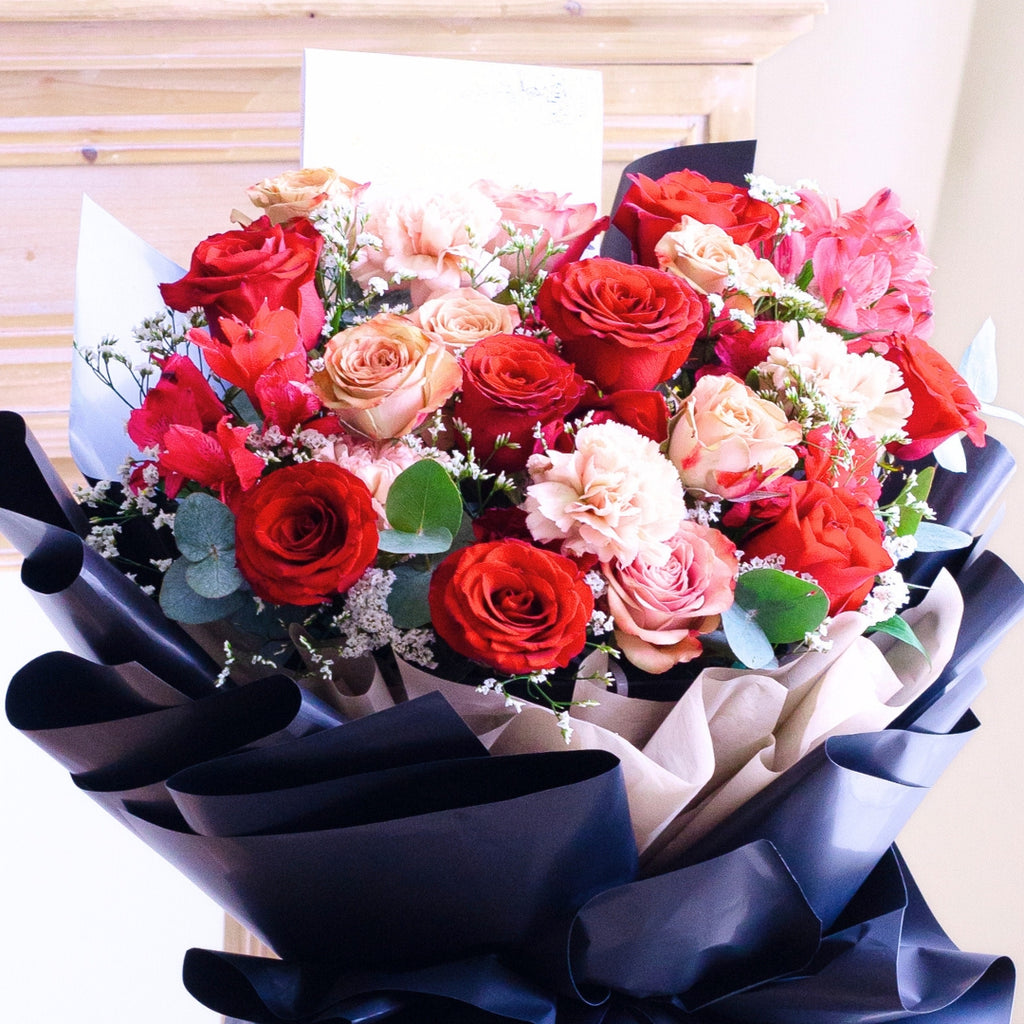 Endless Devotion Red Rose Hand Bouquet image 6