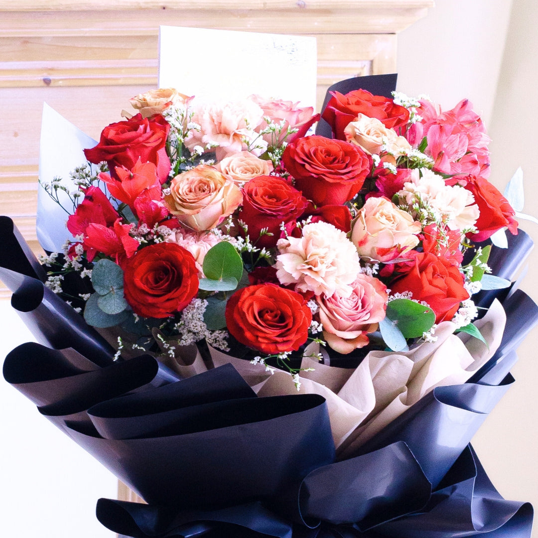 Endless Devotion Red Rose Hand Bouquet image 6