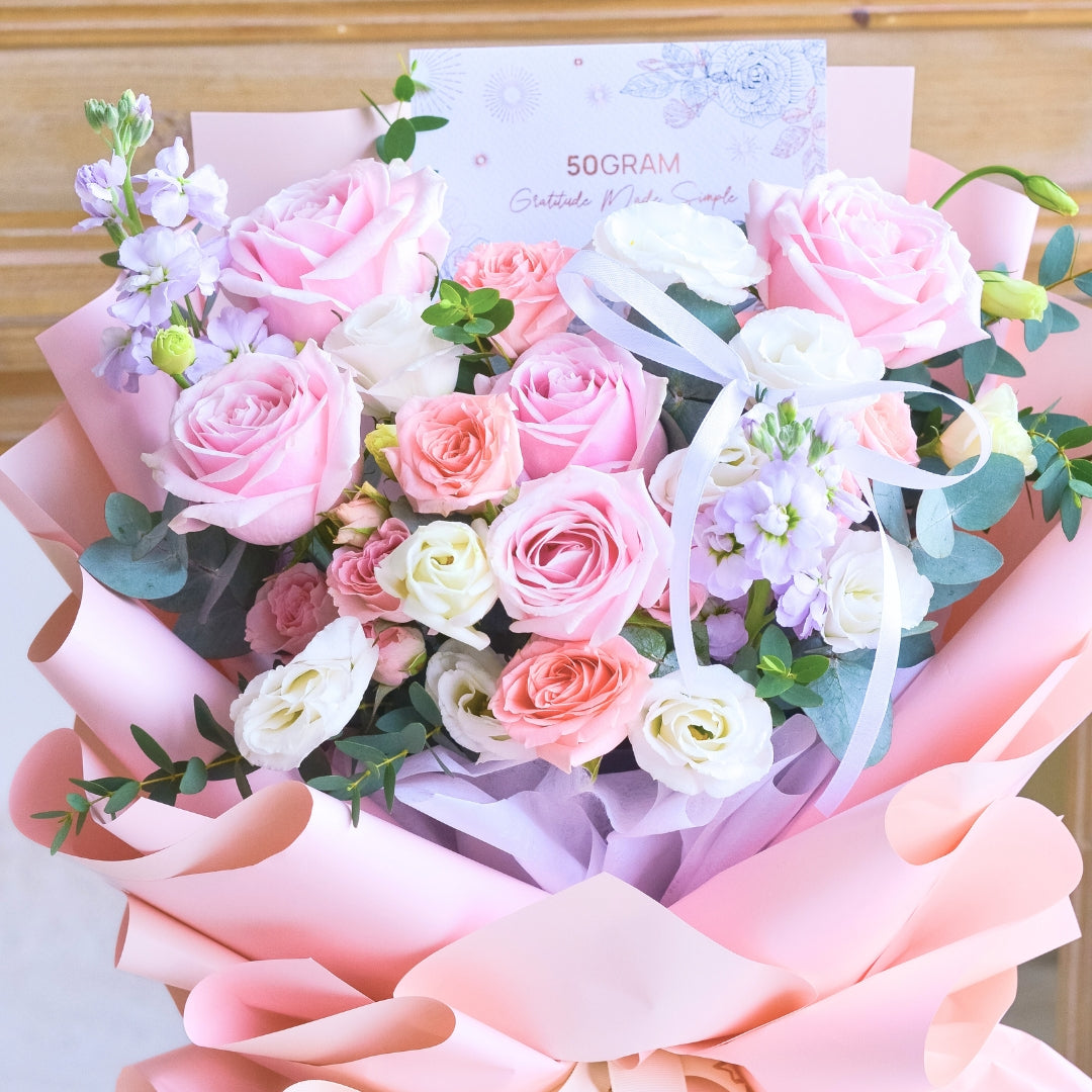 Lush Romance Hand Bouquet image 6