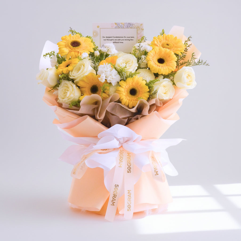 Dawn of Remembrance | Condolences Hand Bouquet image 0