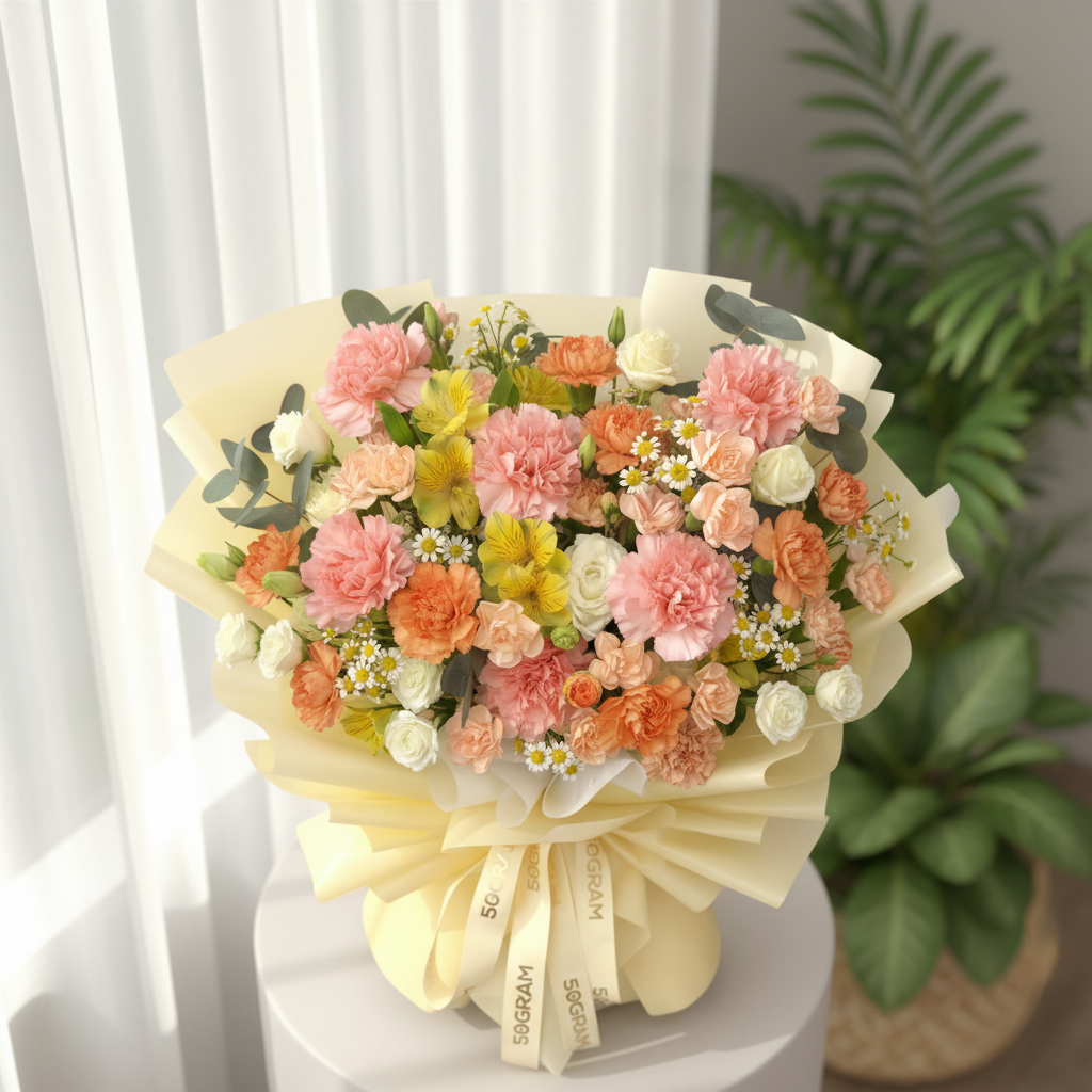 Mama Glow Hand Bouquet - Large